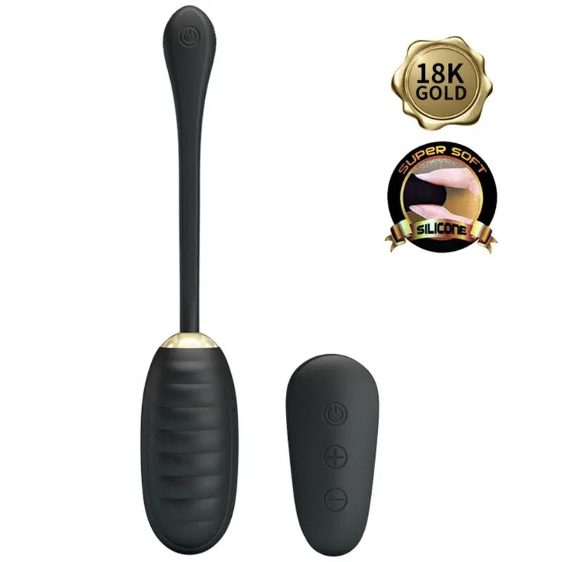 PRETTY LOVE - DOREEN LUXURY WIEDERAUFLADBARES VIBRATIONS-EI SCHWARZ - Vanelion Paradise