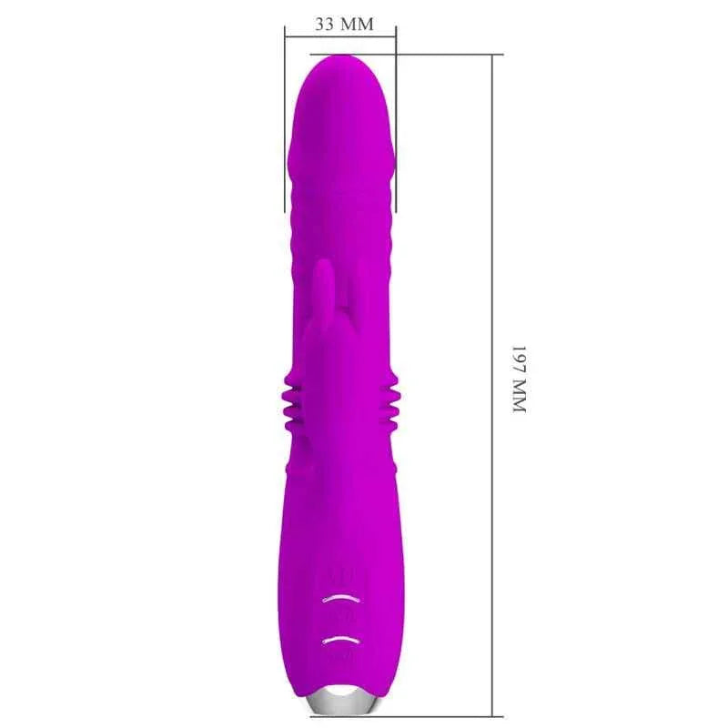 PRETTY LOVE - DOROTHY PURPLE WIEDERAUFLADBARER KANINCHENVIBRATOR - Vanelion Paradise