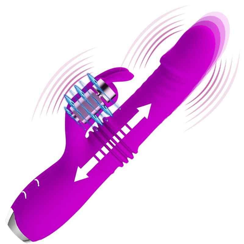 PRETTY LOVE - DOROTHY PURPLE WIEDERAUFLADBARER KANINCHENVIBRATOR - Vanelion Paradise