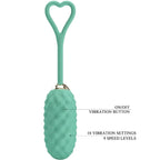 PRETTY LOVE - VIVIAN GREEN VIBRIERENDES EI MIT FERNBEDIENUNG - Vanelion Paradise