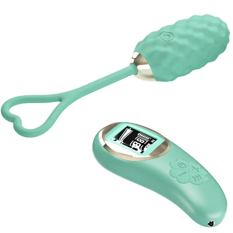 PRETTY LOVE - VIVIAN GREEN VIBRIERENDES EI MIT FERNBEDIENUNG - Vanelion Paradise