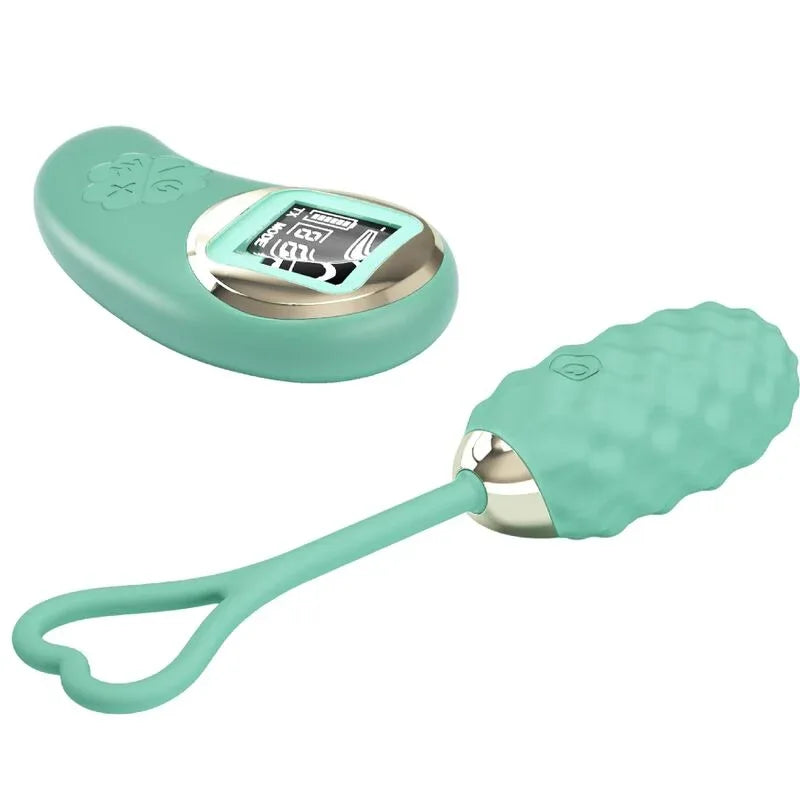 PRETTY LOVE - VIVIAN GREEN VIBRIERENDES EI MIT FERNBEDIENUNG - Vanelion Paradise