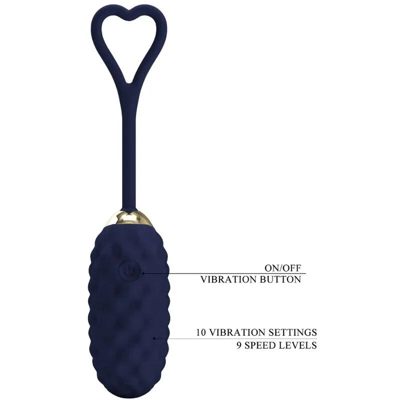 PRETTY LOVE - VIVIAN BLUE VIBRATIONS-EI MIT FERNBEDIENUNG - Vanelion Paradise