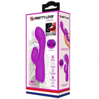 PRETTY LOVE - GLORIA WIEDERAUFLADBARER KANINCHENVIBRATOR, WASSERDICHT, LILA - Vanelion Paradise