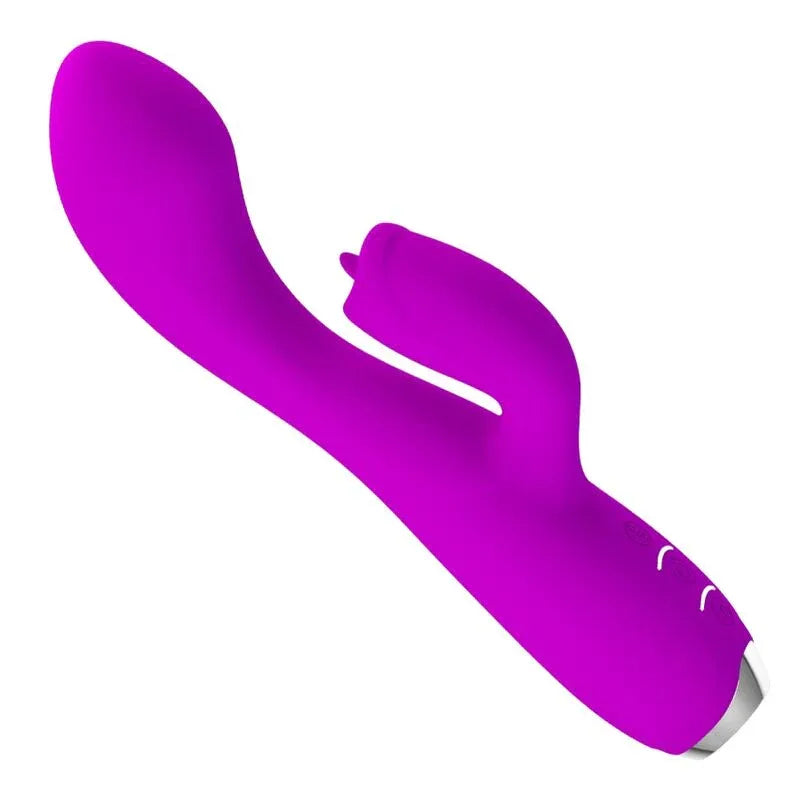 PRETTY LOVE - GLORIA WIEDERAUFLADBARER KANINCHENVIBRATOR, WASSERDICHT, LILA - Vanelion Paradise