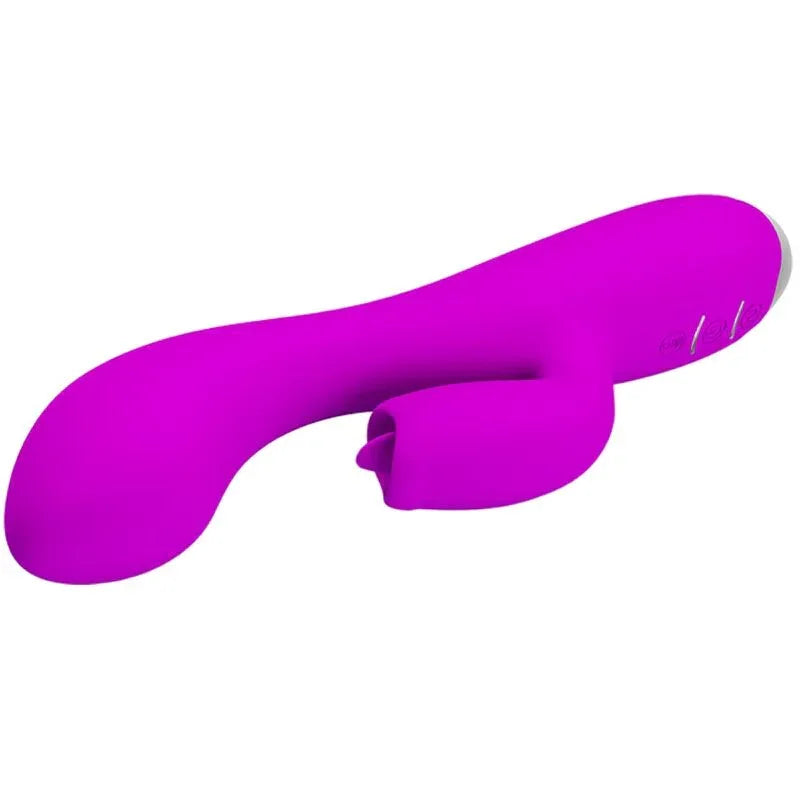 PRETTY LOVE - GLORIA WIEDERAUFLADBARER KANINCHENVIBRATOR, WASSERDICHT, LILA - Vanelion Paradise