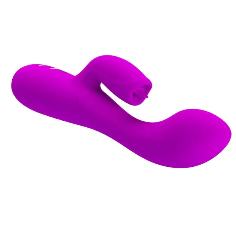 PRETTY LOVE - GLORIA WIEDERAUFLADBARER KANINCHENVIBRATOR, WASSERDICHT, LILA - Vanelion Paradise