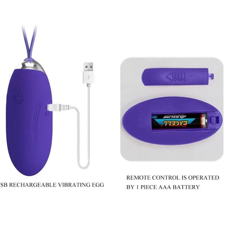 PRETTY LOVE - JENNY YOUTH VERLETZT EGG FERNBEDIENUNG VIOLETT - Vanelion Paradise