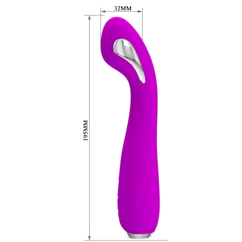 PRETTY LOVE Hector Elektroschock-Vibrator Lila – 7 Modi, wasserdicht - Vanelion Paradise