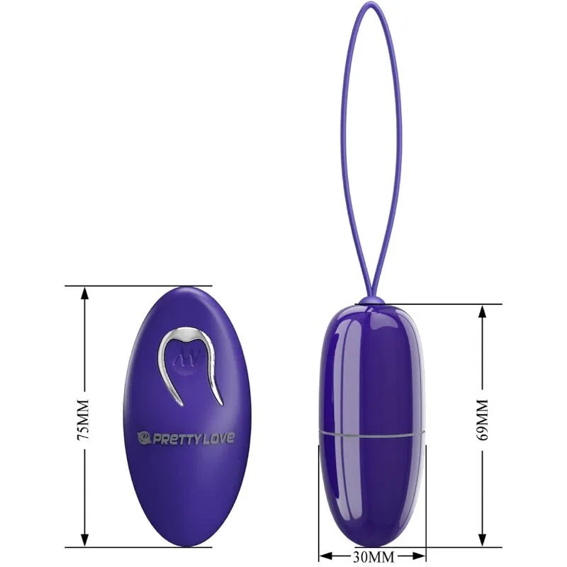 PRETTY LOVE - SELKIE YOUTH MINI VIBRIERENDES EI VIOLET FERNBEDIENUNG - Vanelion Paradise