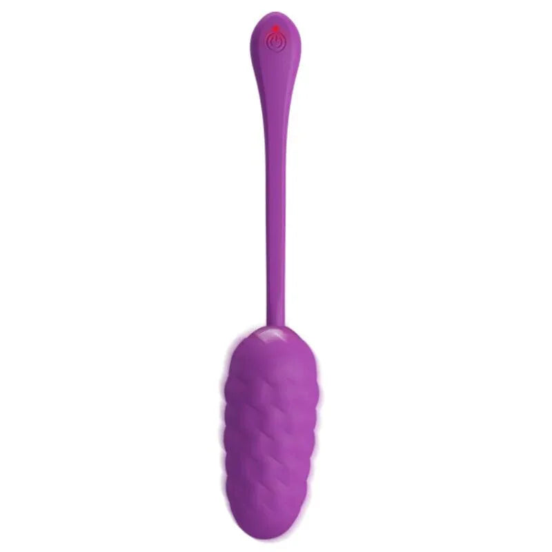 PRETTY LOVE - VIBRIERENDES EI MIT LILA WIEDERAUFLADBARER MEERESTEXTUR - Vanelion Paradise