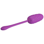 PRETTY LOVE - VIBRIERENDES EI MIT LILA WIEDERAUFLADBARER MEERESTEXTUR - Vanelion Paradise