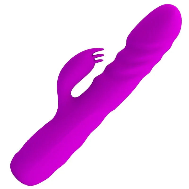 PRETTY LOVE Melanie Kaninchenvibrator Lila – 12 Modi, 4 Schubfunktionen - Vanelion Paradise