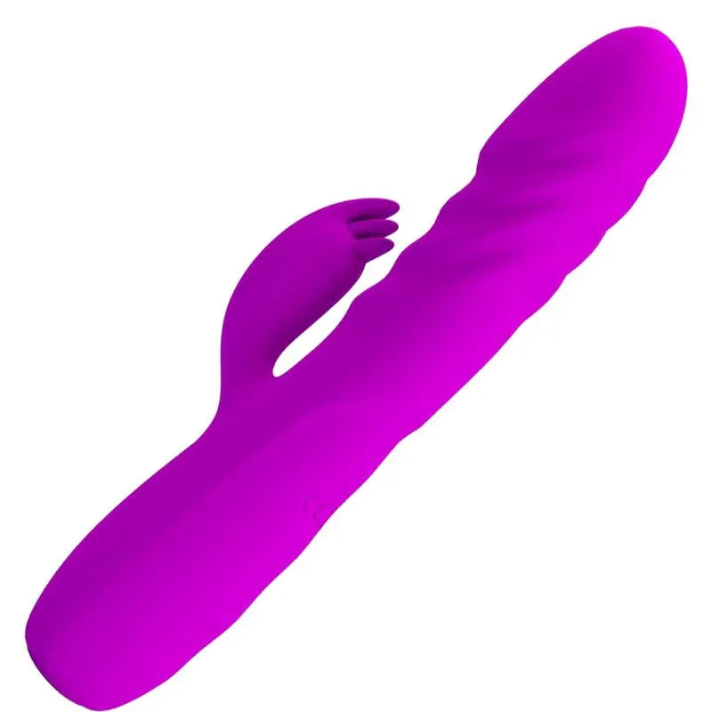 PRETTY LOVE Melanie Kaninchenvibrator Lila – 12 Modi, 4 Schubfunktionen - Vanelion Paradise