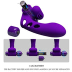 PRETTY LOVE - ORLANDO PURPLE VIBRATOR FINGERHÜLLE - Vanelion Paradise
