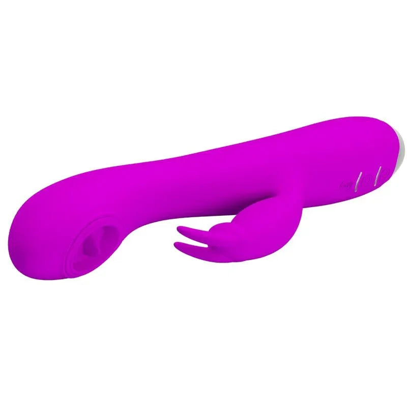 PRETTY LOVE Rachel Zungenvibrator mit Saugfunktion – Lila, USB - Vanelion Paradise