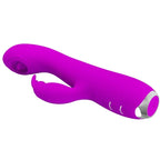 PRETTY LOVE Rachel Zungenvibrator mit Saugfunktion – Lila, USB - Vanelion Paradise