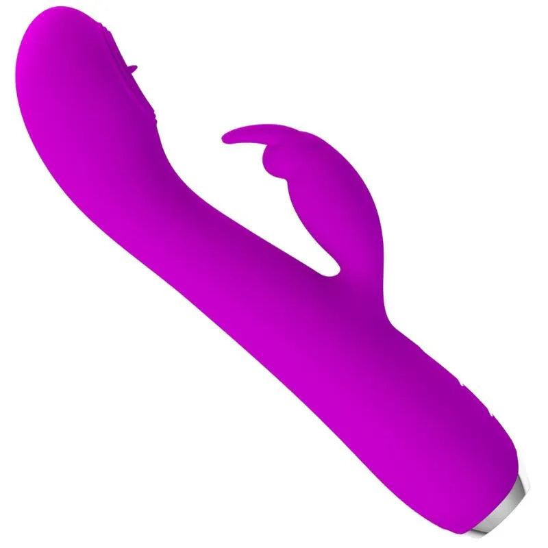 PRETTY LOVE Rachel Zungenvibrator mit Saugfunktion – Lila, USB - Vanelion Paradise