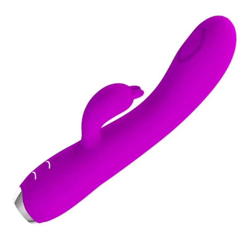 PRETTY LOVE - REGINA WIEDERAUFLADBARER VIBRATOR-SAUGER LILA - Vanelion Paradise