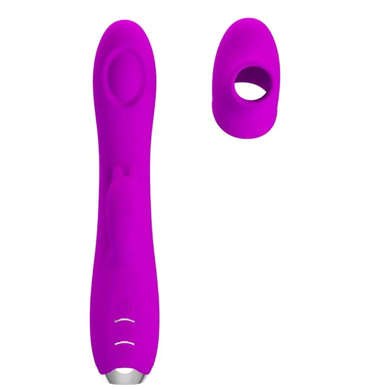 PRETTY LOVE - REGINA WIEDERAUFLADBARER VIBRATOR-SAUGER LILA - Vanelion Paradise