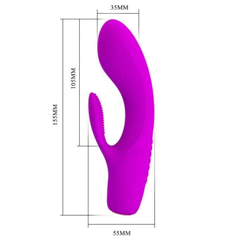 PRETTY LOVE - TIM PURPLE WIEDERAUFLADBARER VIBRATOR - Vanelion Paradise