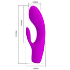 PRETTY LOVE - TIM PURPLE WIEDERAUFLADBARER VIBRATOR - Vanelion Paradise