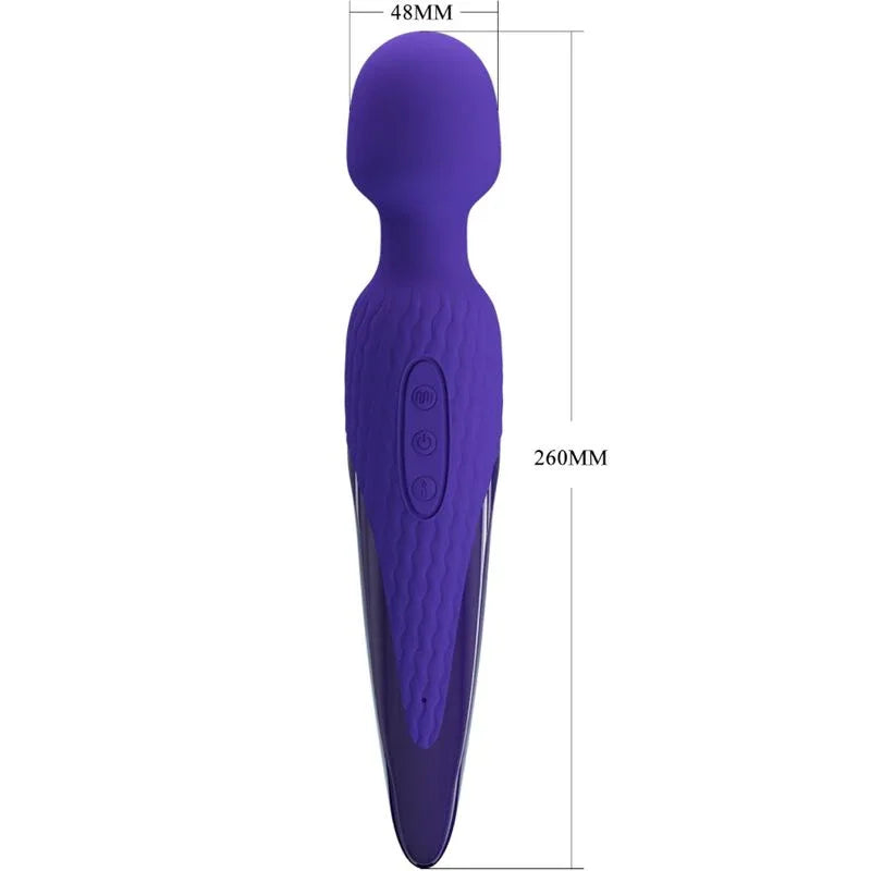 PRETTY LOVE - ANTONY YOUTH WAND VIBRATOR VIOLET WÄRMEEFFEKT - Vanelion Paradise