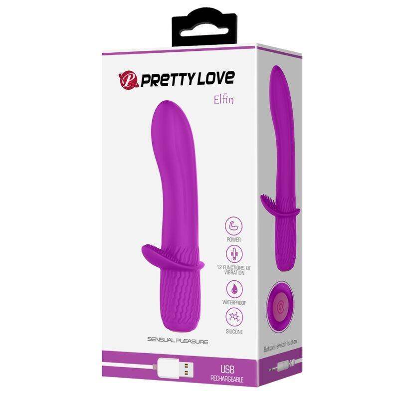 PRETTY LOVE - TROY PURPLE WIEDERAUFLADBARER VIBRATOR - Vanelion Paradise