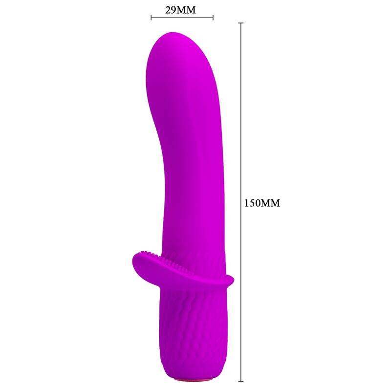 PRETTY LOVE - TROY PURPLE WIEDERAUFLADBARER VIBRATOR - Vanelion Paradise