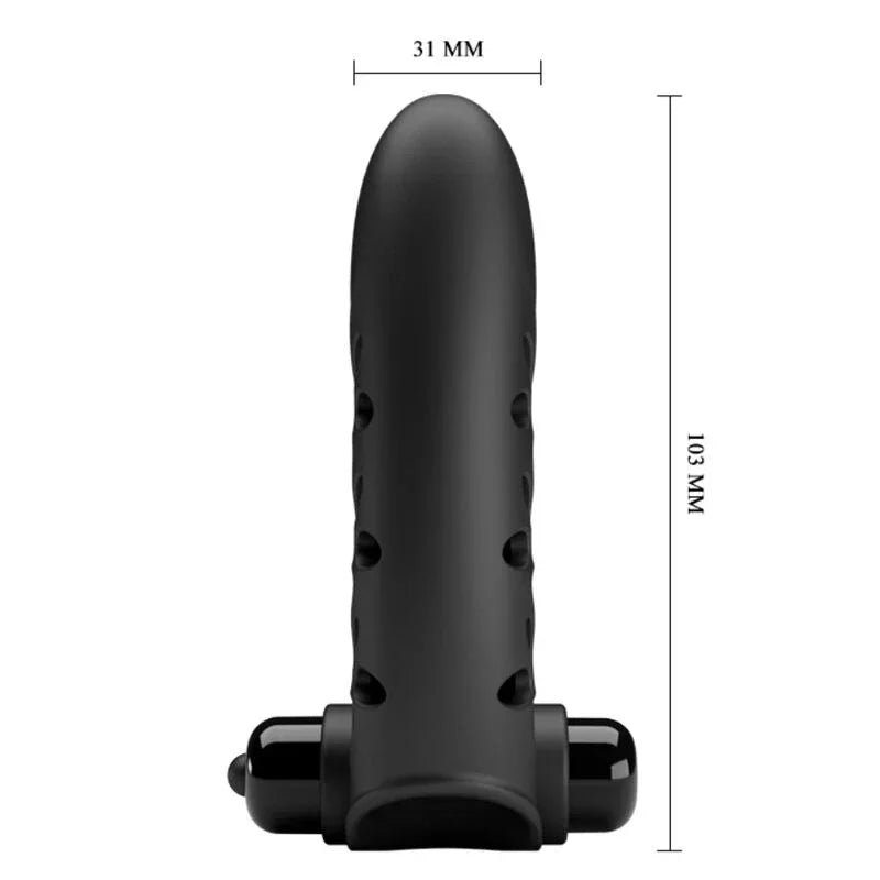 PRETTY LOVE - VANCE BLACK RABBIT VIBRATOR FINGERABDECKUNG - Vanelion Paradise