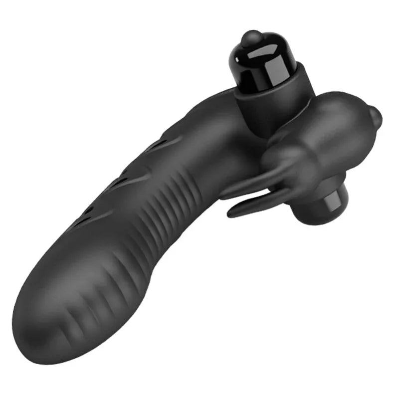 PRETTY LOVE - VANCE BLACK RABBIT VIBRATOR FINGERABDECKUNG - Vanelion Paradise