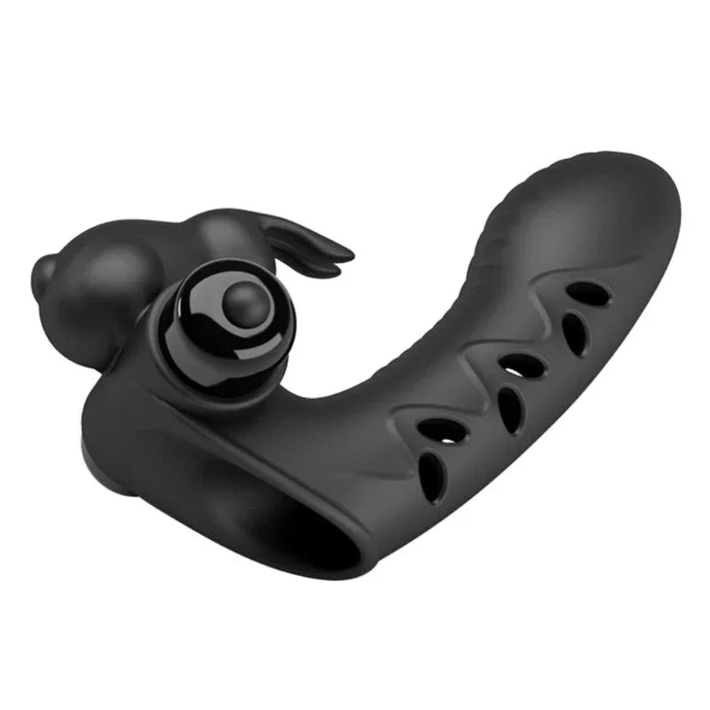 PRETTY LOVE - VANCE BLACK RABBIT VIBRATOR FINGERABDECKUNG - Vanelion Paradise