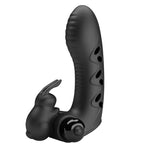PRETTY LOVE - VANCE BLACK RABBIT VIBRATOR FINGERABDECKUNG - Vanelion Paradise