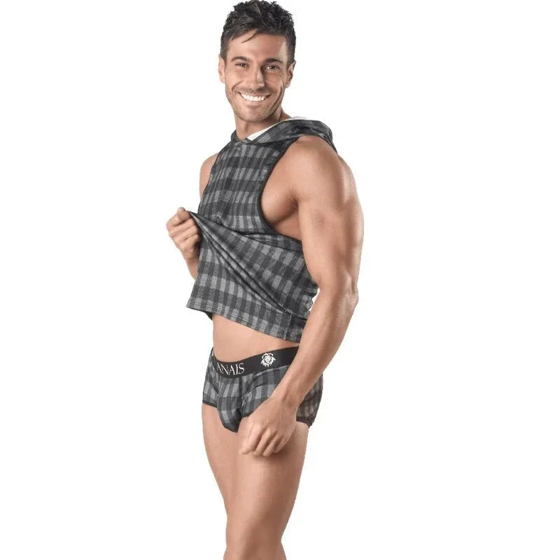 ANAIS MEN - AEGIS KAPUZEN-T-SHIRT S - Vanelion Paradise