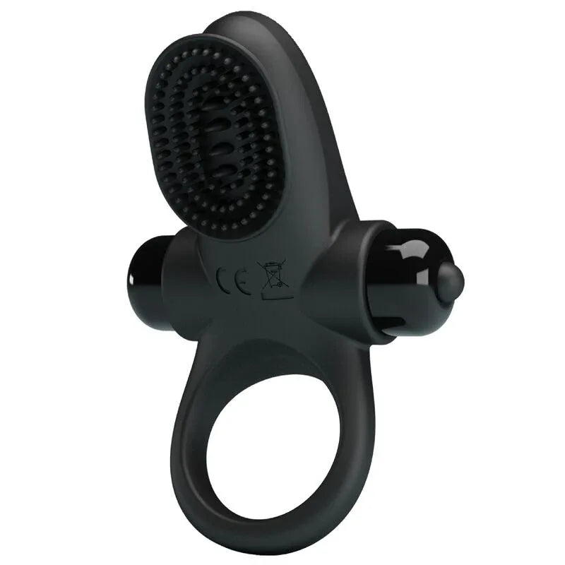 PRETTY LOVE - VIBRATORRING II FÜR DEN SCHWARZEN PENIS - Vanelion Paradise