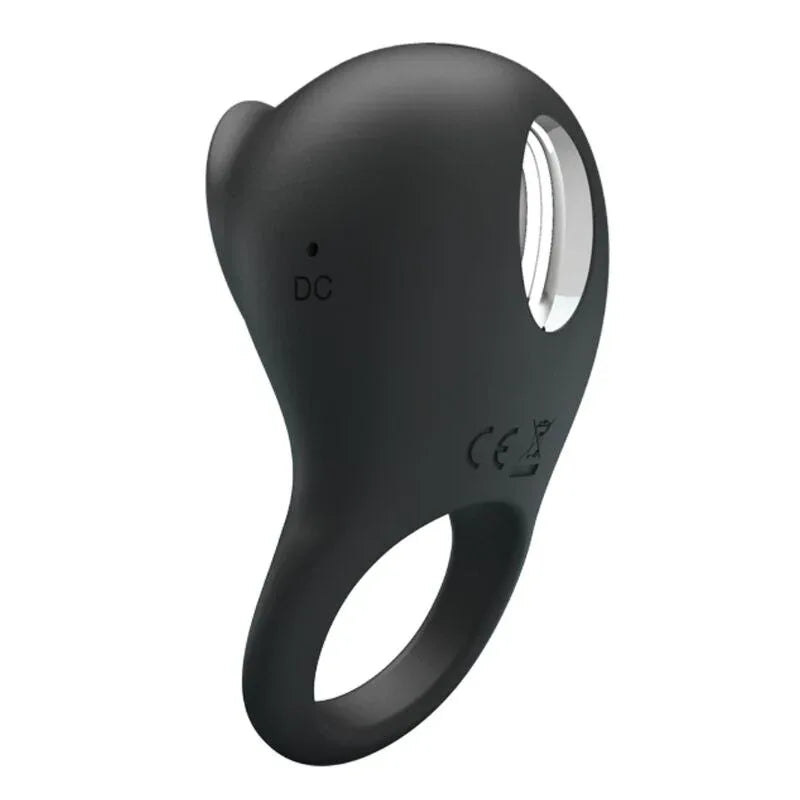 PRETTY LOVE - VIBRIERENDER PENISRING MIT SCHWARZER ZUNGE - Vanelion Paradise