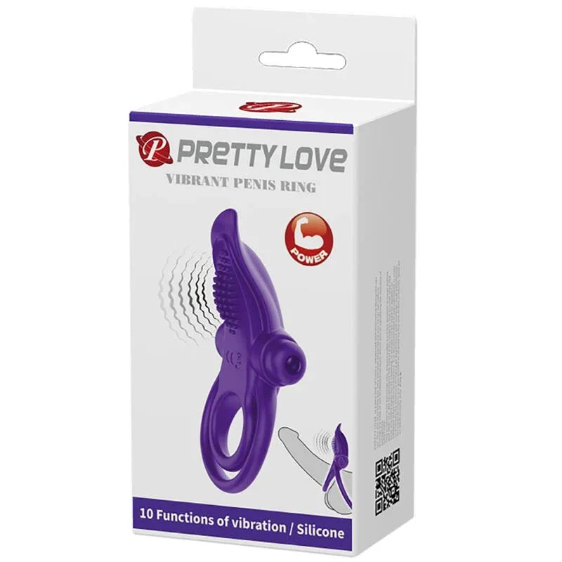 PRETTY LOVE - LILA VIBRIERENDER PENISRING - Vanelion Paradise