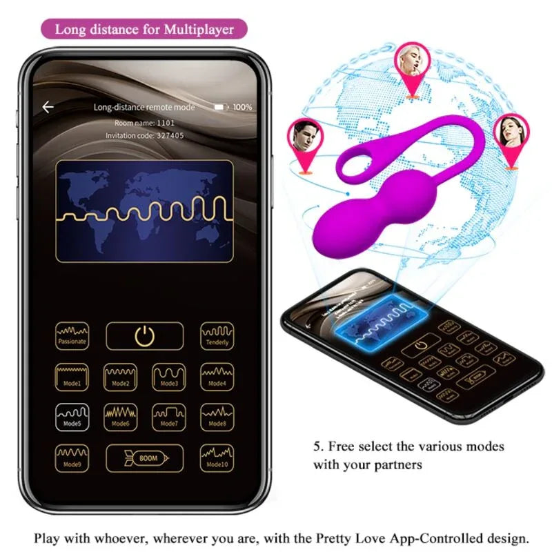 PRETTY LOVE - ELVIRA WIEDERAUFLADBARE VIBRIERBLLE LILA - Vanelion Paradise