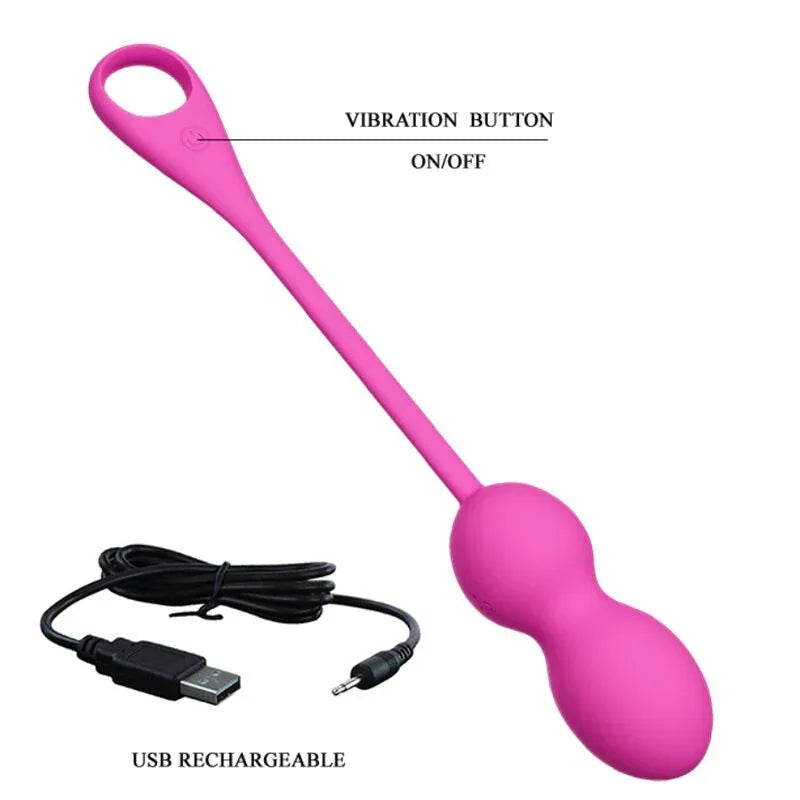 PRETTY LOVE - ELVIRA PINK WIEDERAUFLADBARE VIBRIERBLLE - Vanelion Paradise