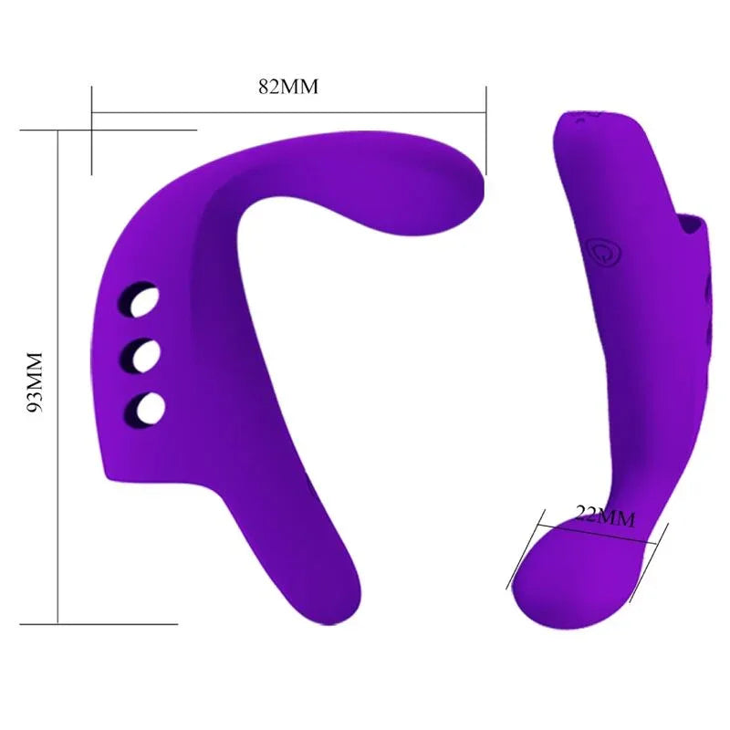 PRETTY LOVE - GORGON PURPLE WIEDERAUFLADBARER FINGERVIBRATOR - Vanelion Paradise
