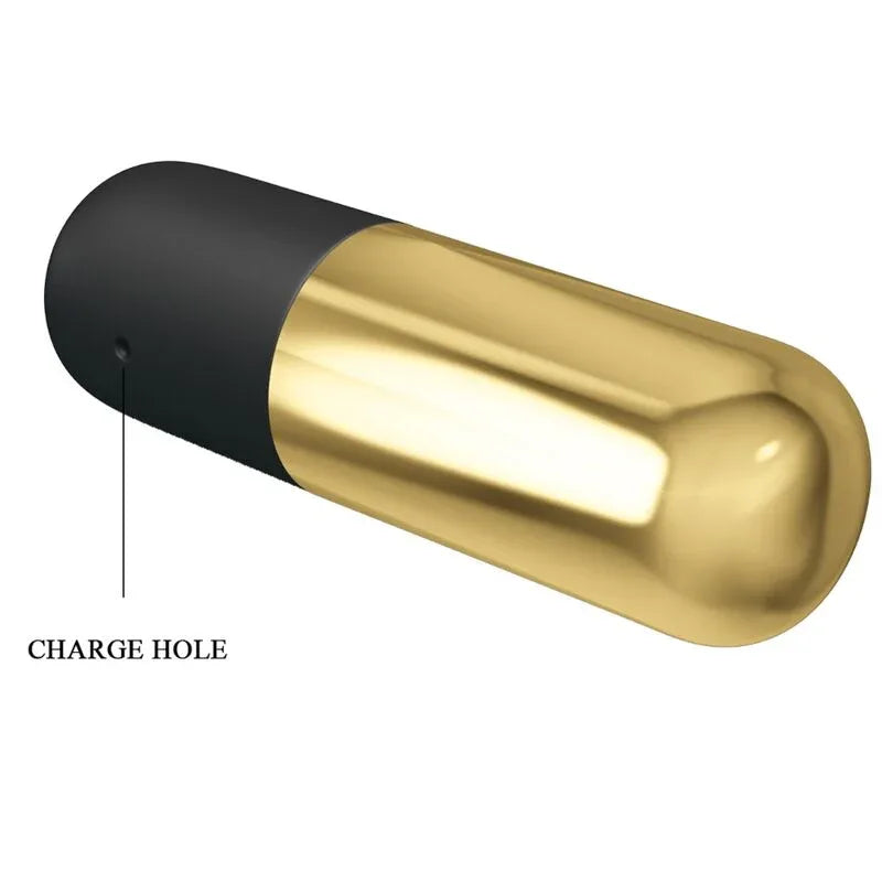 PRETTY LOVE - GOLDENER WIEDERAUFLADBARER KUGELVIBRATOR - Vanelion Paradise
