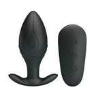 PRETTY LOVE - REGINA ANAL PLUG WIEDERAUFLADBARER VIBRATOR SCHWARZ - Vanelion Paradise