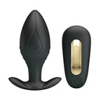 PRETTY LOVE - REGINA ANAL PLUG WIEDERAUFLADBARER VIBRATOR SCHWARZ - Vanelion Paradise