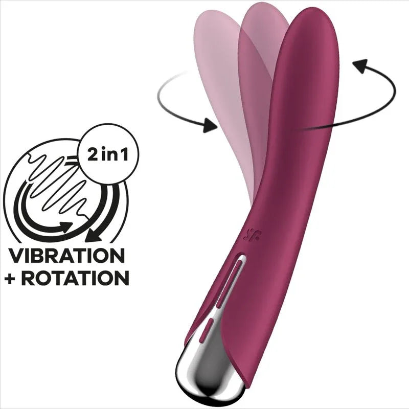 SATISFYER - SPINNING VIBE 1 G-SPOT ROTATOR VIBRATOR ROT - Vanelion Paradise