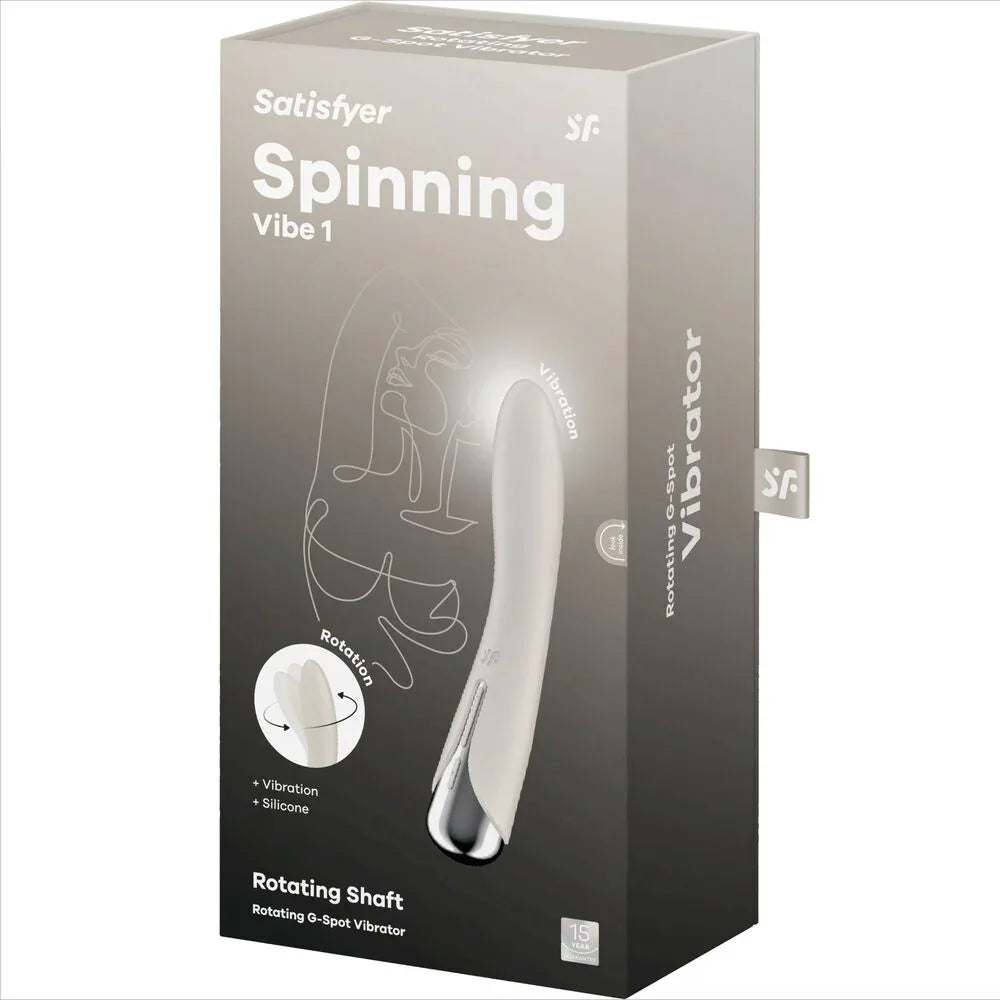 SATISFYER - SPINNING VIBE 1 G-SPOT ROTATOR VIBRATOR ROT - Vanelion Paradise