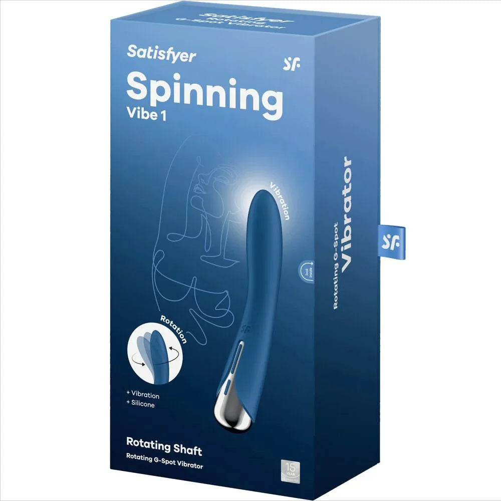 SATISFYER - SPINNING VIBE 1 G-SPOT ROTATOR VIBRATOR ROT - Vanelion Paradise