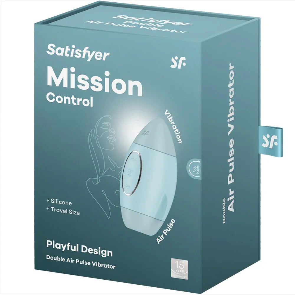 SATISFYER - MISSION CONTROL KLEINER DOPPELIMPULS VIBRATOR - Vanelion Paradise