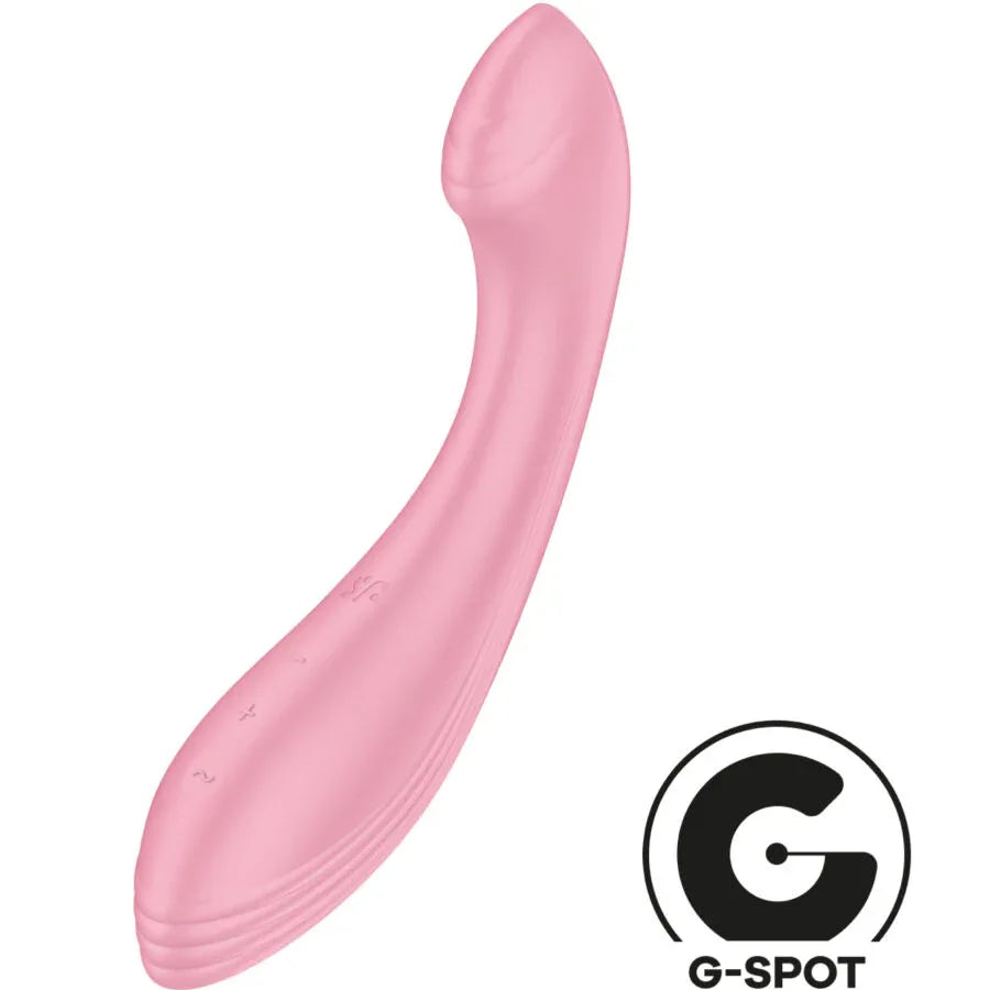 SATISFYER - G-FORCE VIBRATOR STIMULATOR G-SPOT ROSA - Vanelion Paradise