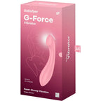 SATISFYER - G-FORCE VIBRATOR STIMULATOR G-SPOT ROSA - Vanelion Paradise