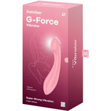 SATISFYER - G-FORCE VIBRATOR STIMULATOR G-SPOT ROSA - Vanelion Paradise